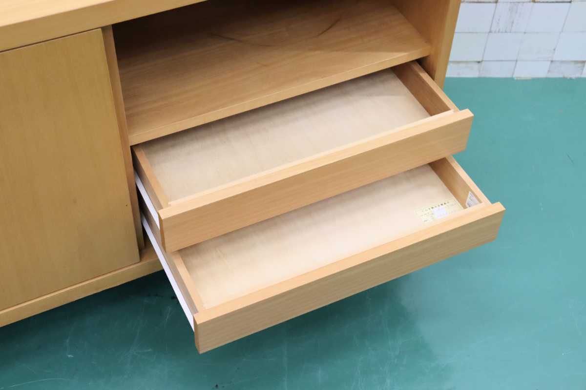 GMFH22○PPM Corporation / ピーピーエムコーポレーション サイドボード リビングボード ナチュラル 希少 IDC大塚家具