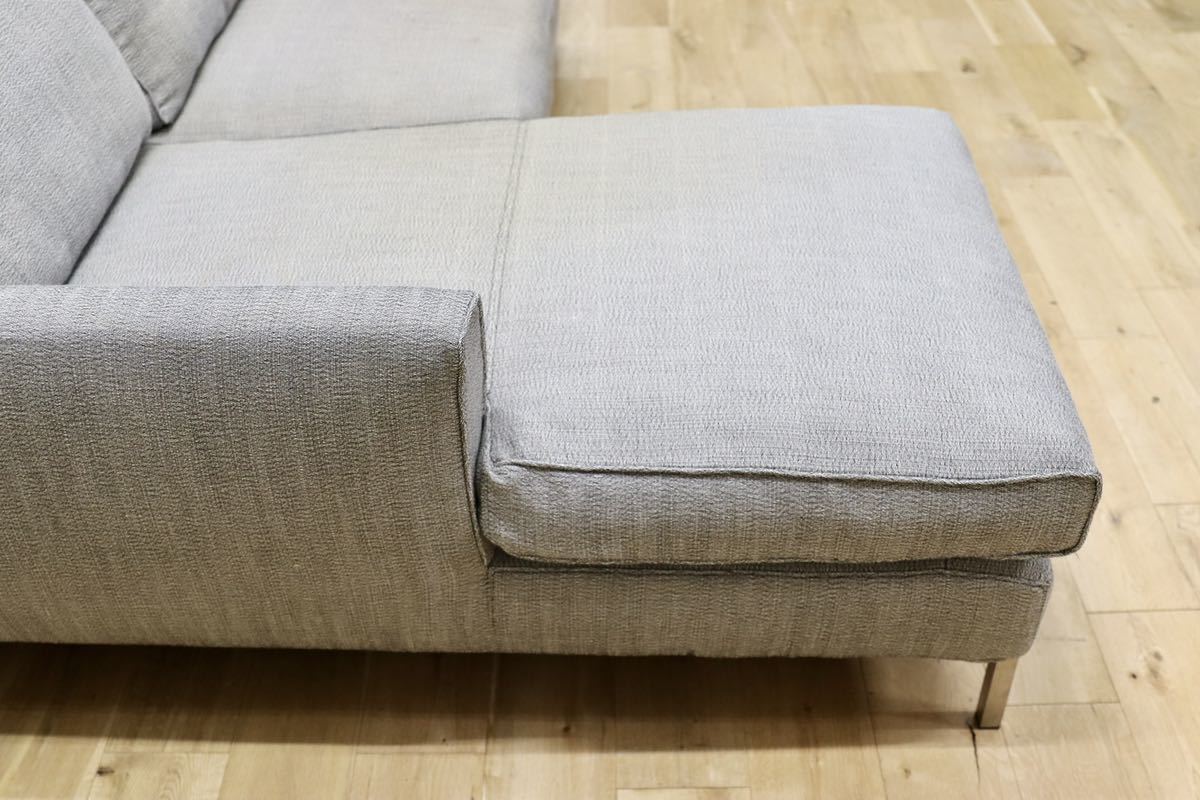 GMFK84○eilersen / アイラーセン ストリームライン ACTUS アクタス カウチソファ 定価約47万 北欧モダン ファブリック