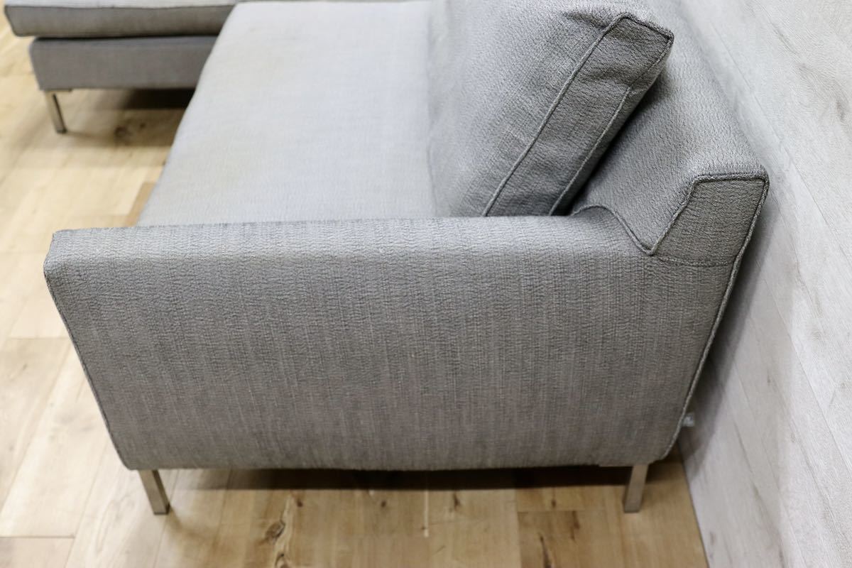 GMFK84○eilersen / アイラーセン ストリームライン ACTUS アクタス カウチソファ 定価約47万 北欧モダン ファブリック
