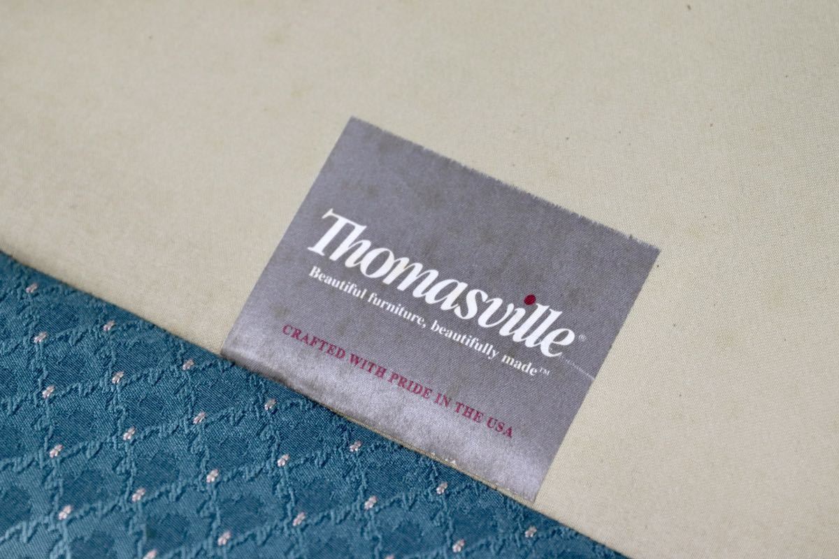 GMFK224A○Thomasville / トーマスビル IDC大塚家具 1人掛けソファ シングルソファ リビング 応接 ファブリック US クラシック 定価14万