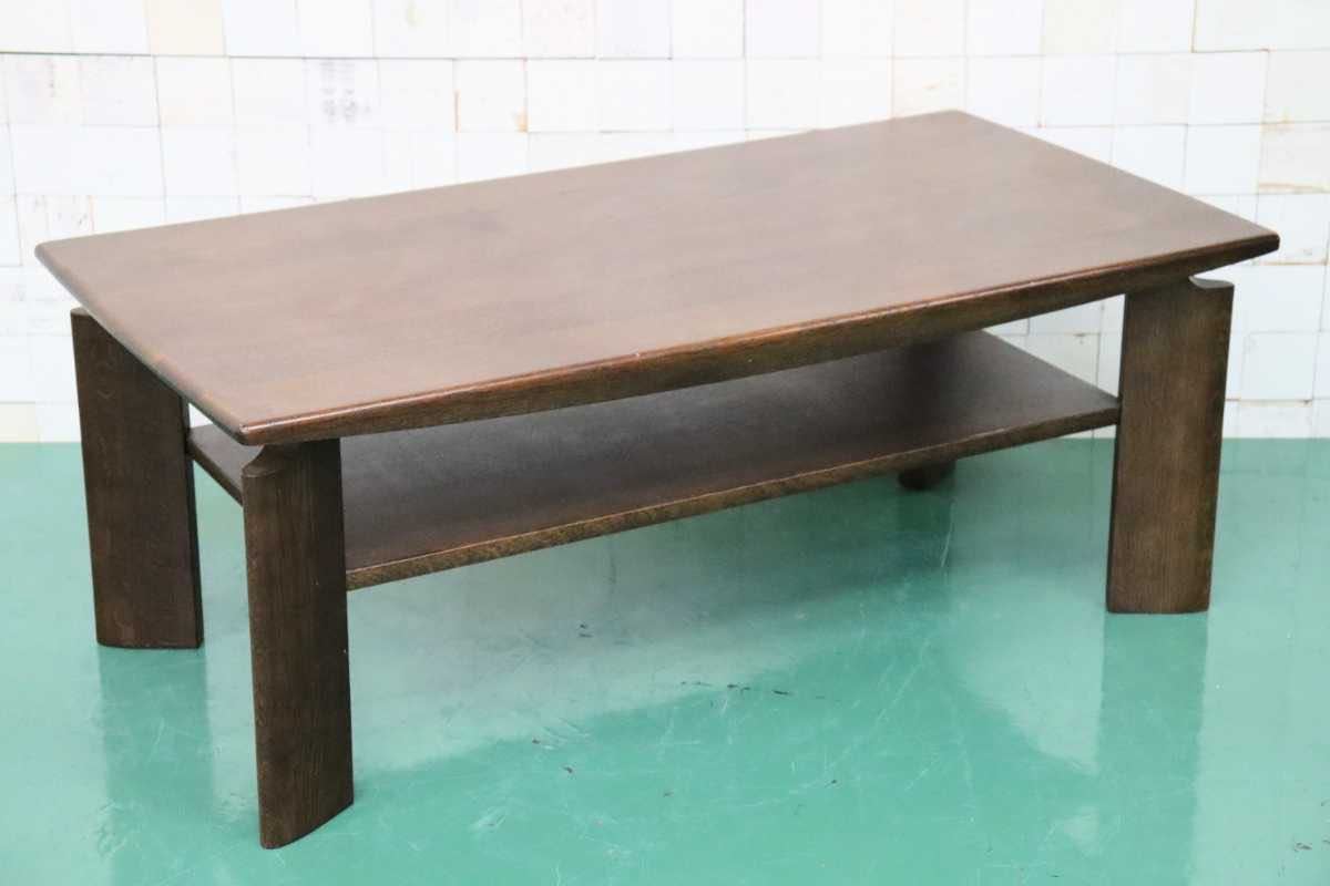 GMFN129○karimoku / カリモク TU3910 リビングテーブル センターテーブル コーヒーテーブル オーク材 国産家具 定価約10万