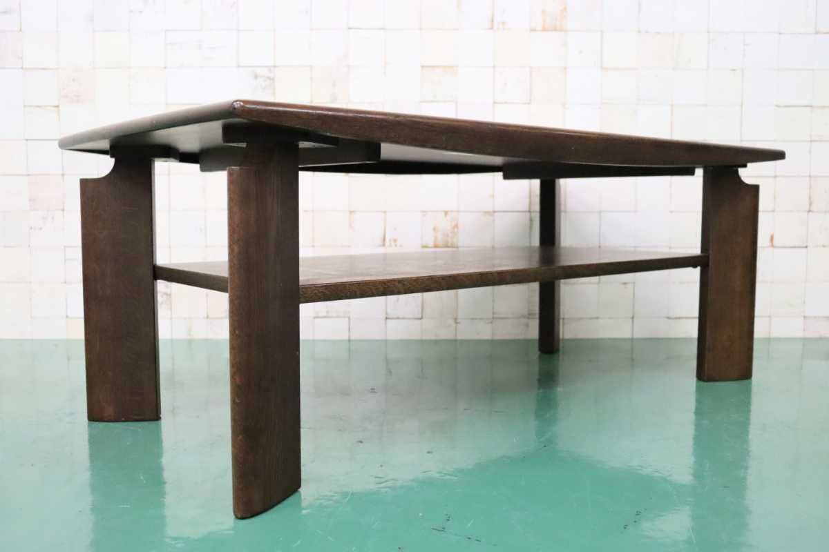 GMFN129○karimoku / カリモク TU3910 リビングテーブル センターテーブル コーヒーテーブル オーク材 国産家具 定価約10万