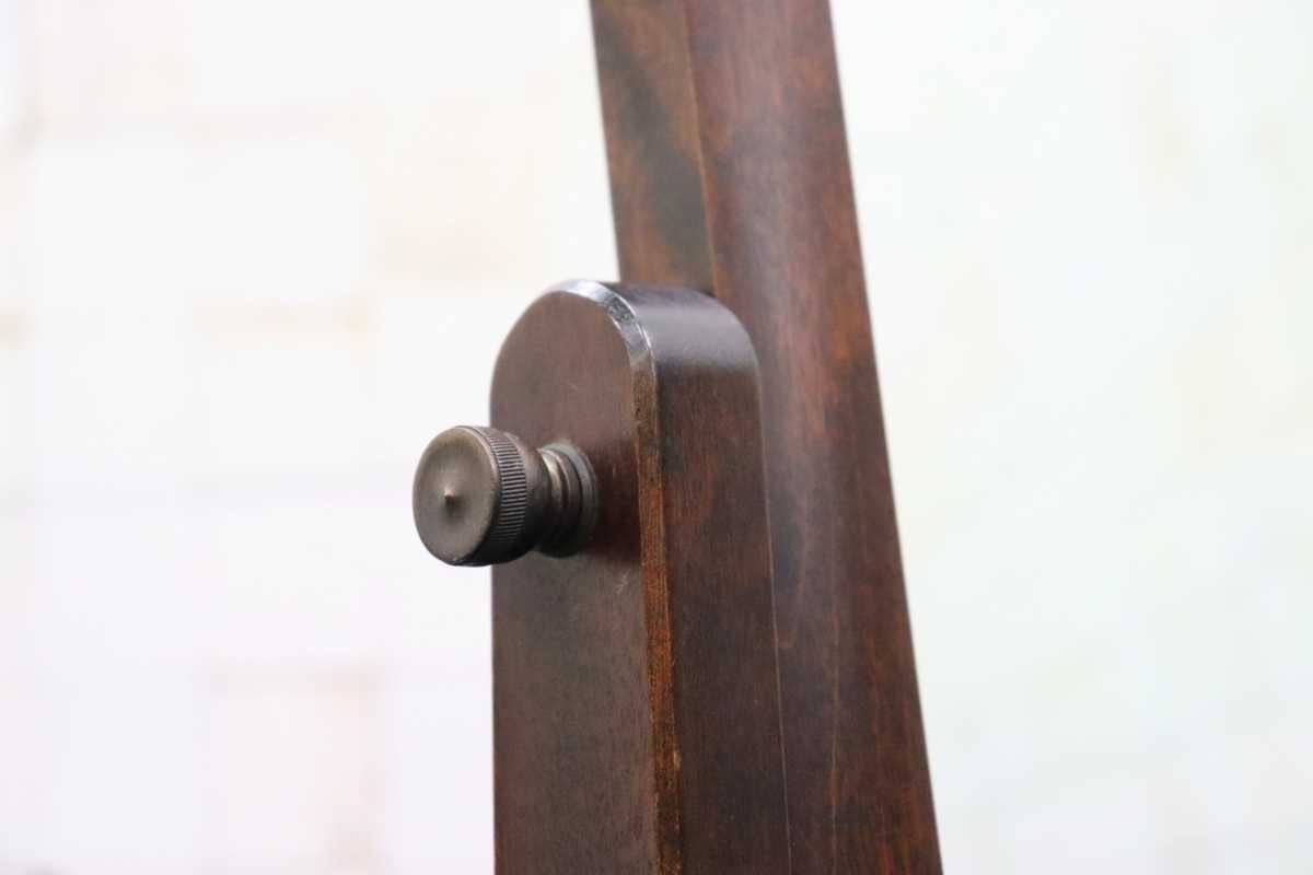 GMFN122○北海道民芸家具 ミラー 鏡 姿見 全身鏡 樺材 無垢材 和家具 民芸家具 伝統工芸 和モダン 美品