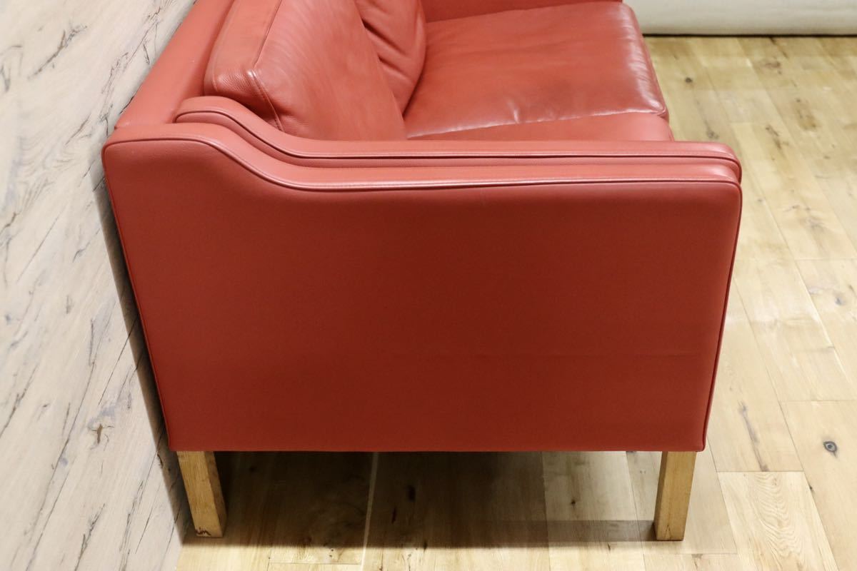 GMFK248○skippers mobler / スキッパーズモブラー 北欧ヴィンテージ 2人掛けソファ ラブソファ ボーエモーエンセン 2213 希少