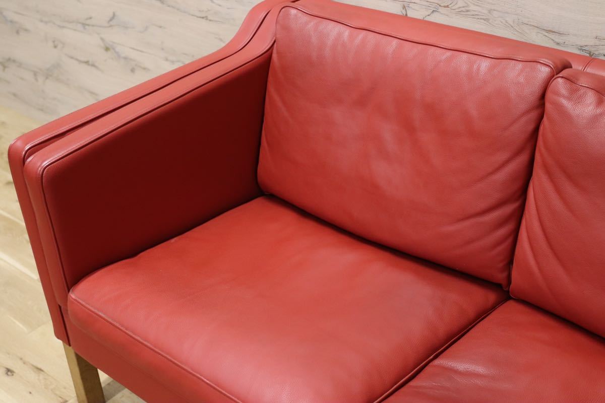 GMFK248○skippers mobler / スキッパーズモブラー 北欧ヴィンテージ 2人掛けソファ ラブソファ ボーエモーエンセン 2213 希少