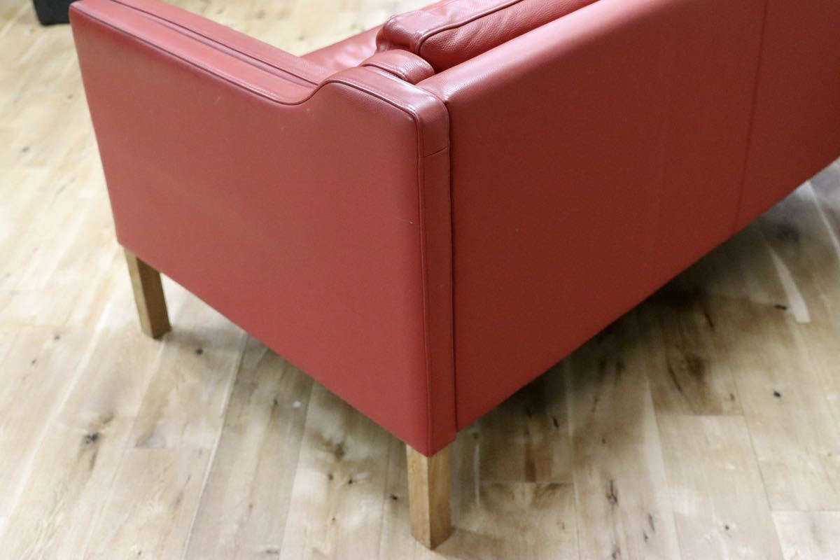 GMFK248○skippers mobler / スキッパーズモブラー 北欧ヴィンテージ 2人掛けソファ ラブソファ ボーエモーエンセン 2213 希少