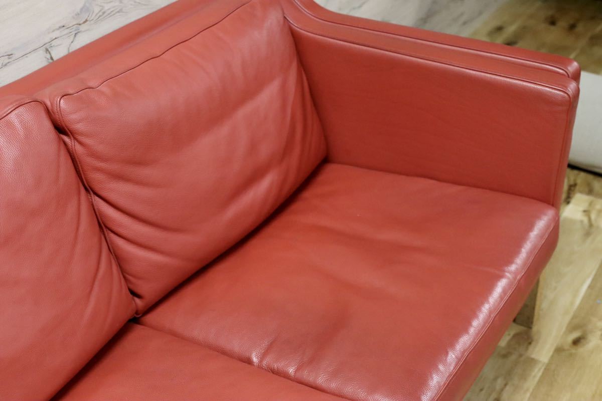 GMFK248○skippers mobler / スキッパーズモブラー 北欧ヴィンテージ 2人掛けソファ ラブソファ ボーエモーエンセン 2213 希少