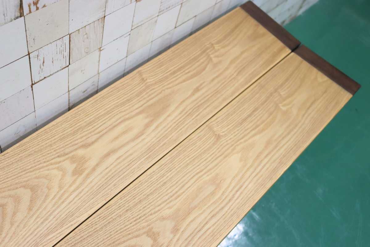 GMFT166○上久商店 藏 180Wベンチ ウッドベンチ ダイニングチェア 椅子 食卓椅子 長椅子 タモ材 大川家具 展示品