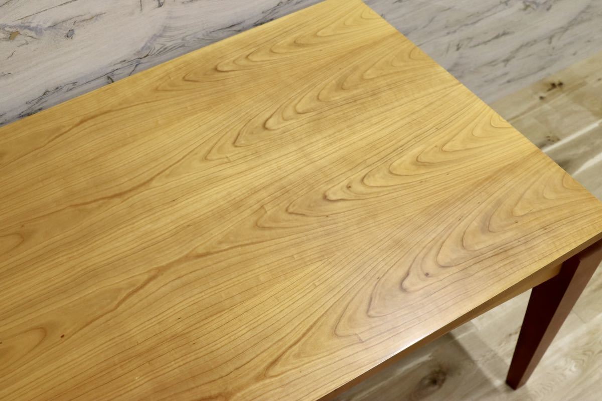 GMFH124○porada / ポラダ TABLO2 ダイニングテーブル 食卓テーブル チェリー材 定価32.4万 イタリア モダン アクタス ACTUS