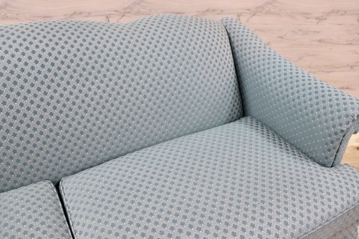GMFK224○Thomasville / トーマスビル IDC大塚家具 3人掛けソファ トリプルソファ ファブリック US クラシック 定価約36万