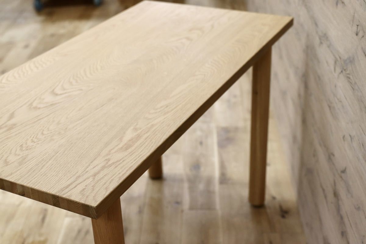 GMFK349○Muji / 無印良品 オーク材 ダイニングテーブル テーブル デスク 無垢 北欧スタイル REAL FURNITURE 展示品