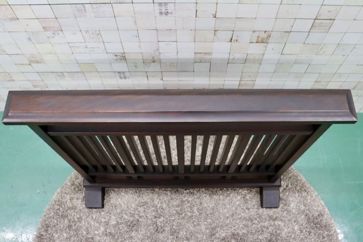 GMFS127○北海道民芸家具 衝立 パーテーション 樺材 無垢 和家具 和室 座敷 古民家 和モダン 定価約13万