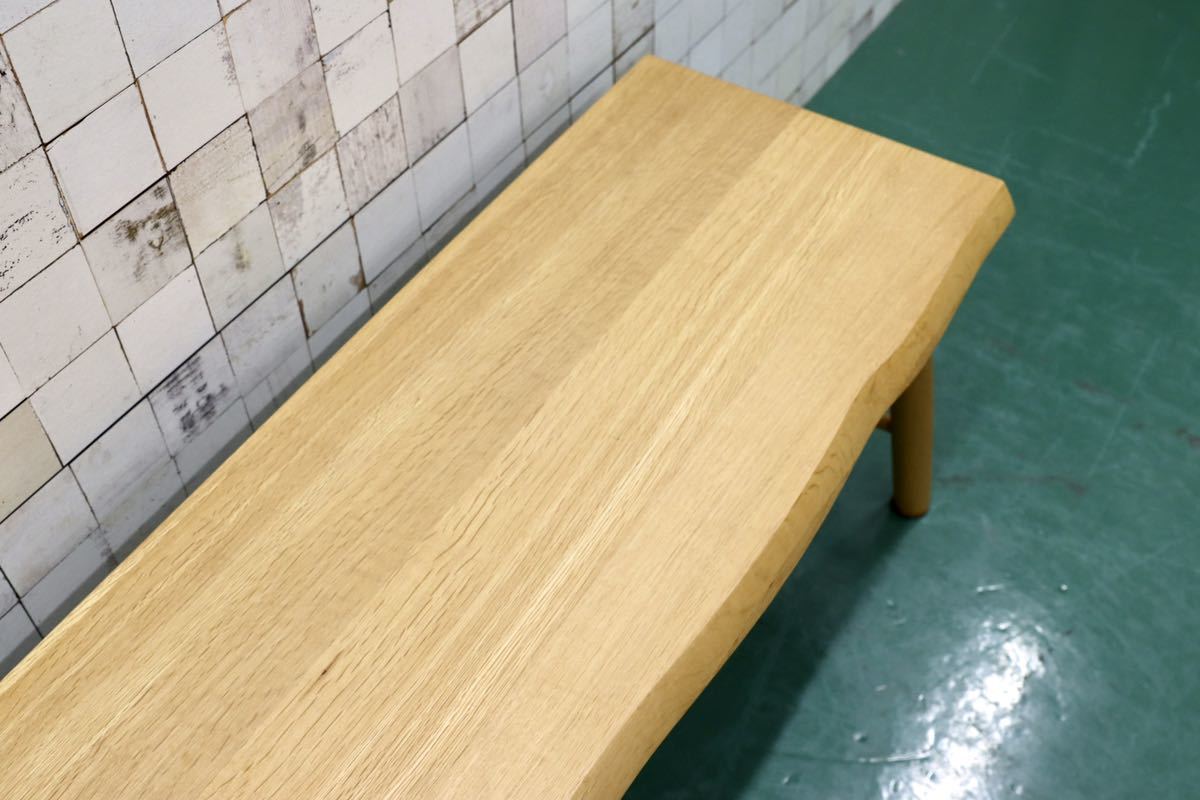 GMFF36B○柏木工 / KASHIWA ベンチ ダイニングチェア 長椅子 オーク無垢材 飛騨家具 北欧スタイル