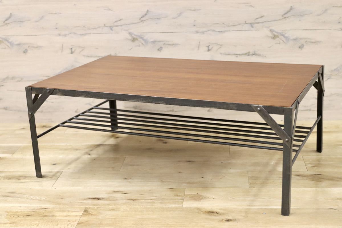 GMFF33○unico / ウニコ LUMBER mini ランバーミニ センターテーブル リビングテーブル ローテーブル インダストリアル ヴィンテージ