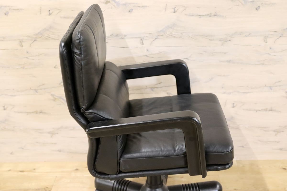 GMFK226A○i4Mariani / クアトロマリアーニ イタリア製 総革 デスクチェア 書斎椅子 高級 エグゼクティブチェア 定価約40万