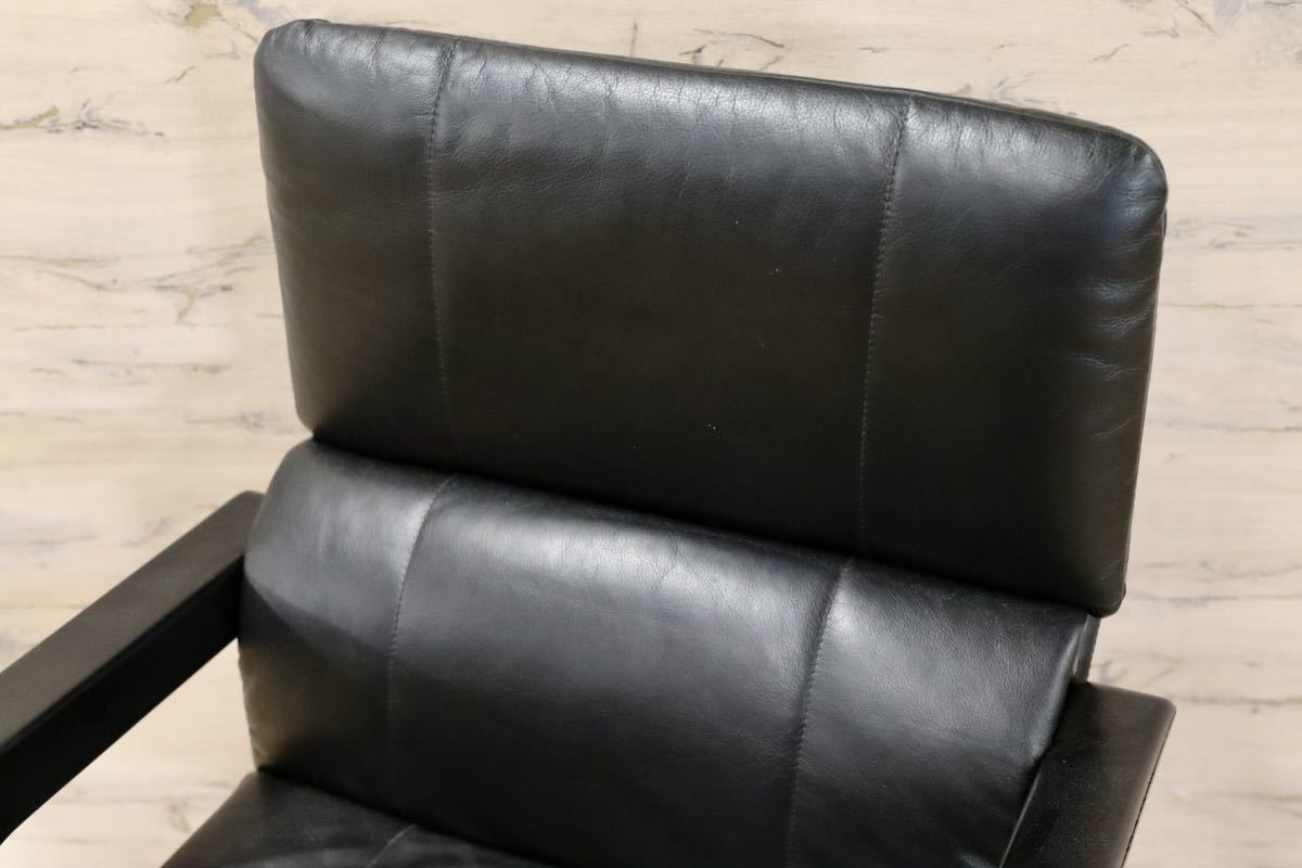GMFK226A○i4Mariani / クアトロマリアーニ イタリア製 総革 デスクチェア 書斎椅子 高級 エグゼクティブチェア 定価約40万