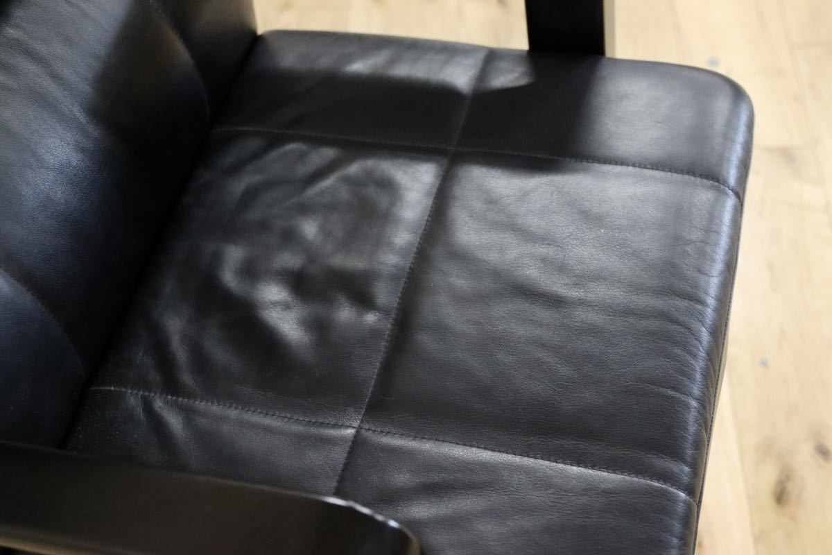 GMFK226C○i4Mariani / クアトロマリアーニ イタリア製 総革 デスクチェア 書斎椅子 高級 エグゼクティブチェア 定価約40万