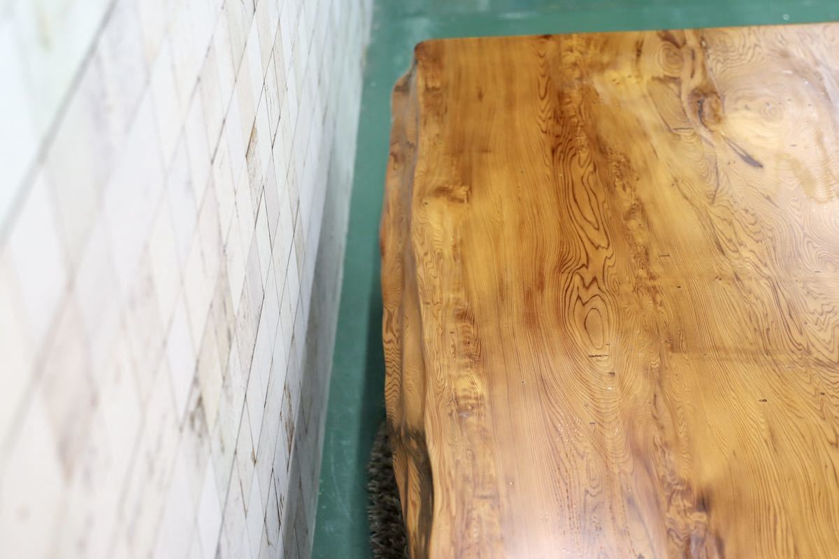 GMFO○世界遺産屋久杉 最高級 センターテーブル リビングテーブル 座卓 座敷 ローテーブル 無垢材 定価約300万