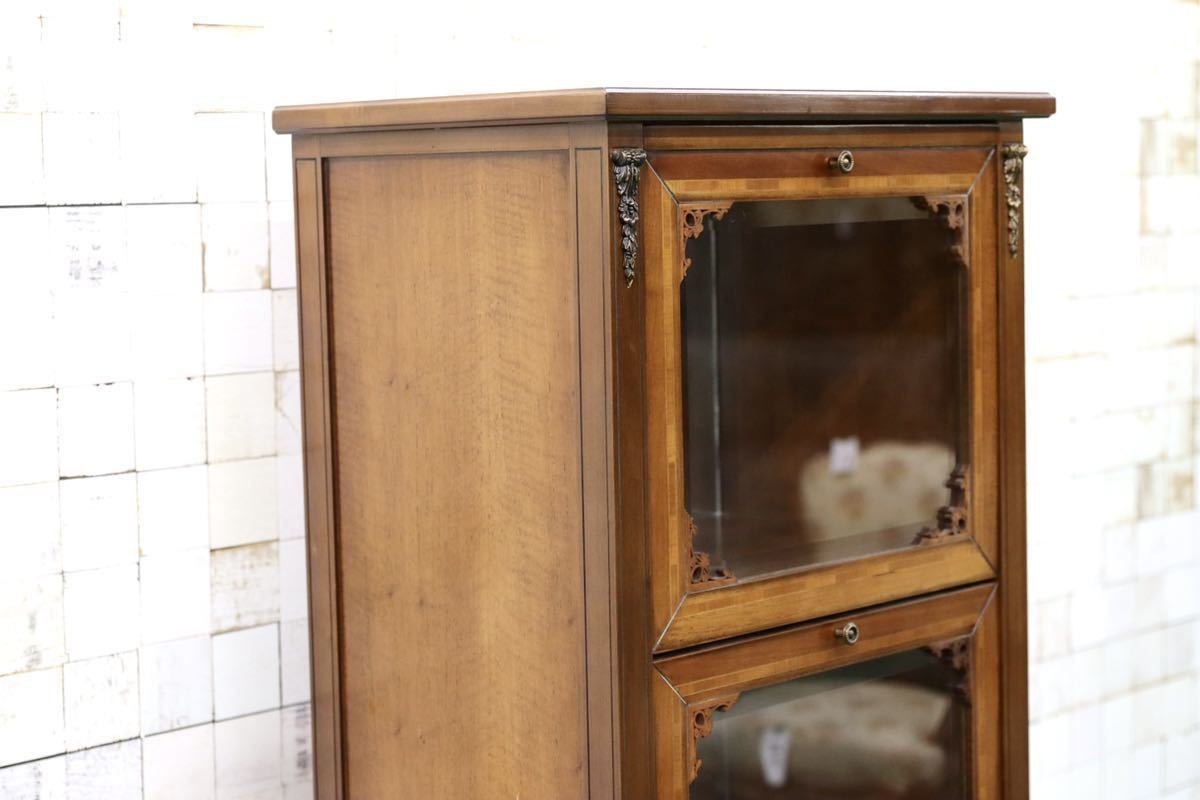 GMFS97○Medea / メデア キャビネット 飾り棚 イタリア 最高級 クラシック アール・ヌーヴォー IDC大塚家具