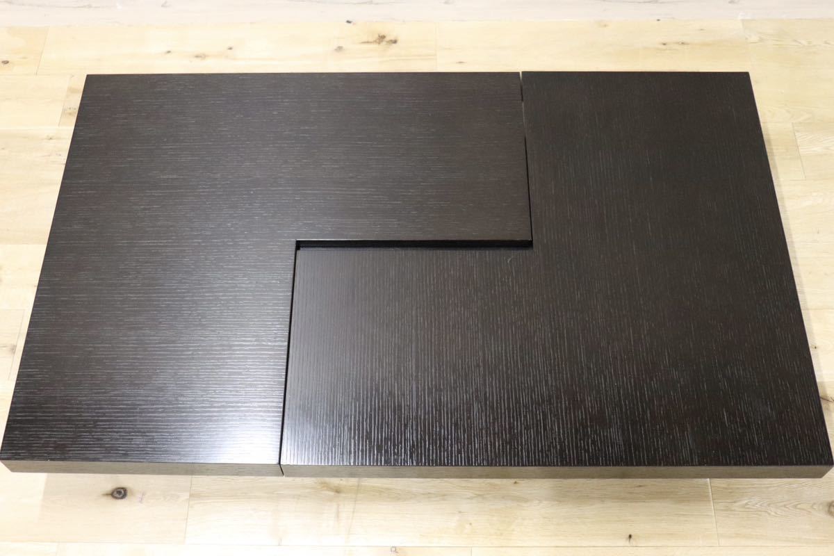 GMFK393○CONDE HOUSE / カンディハウス BARRINGER バリンジャー スライドテーブル センターテーブル ローテーブル 旭川家具