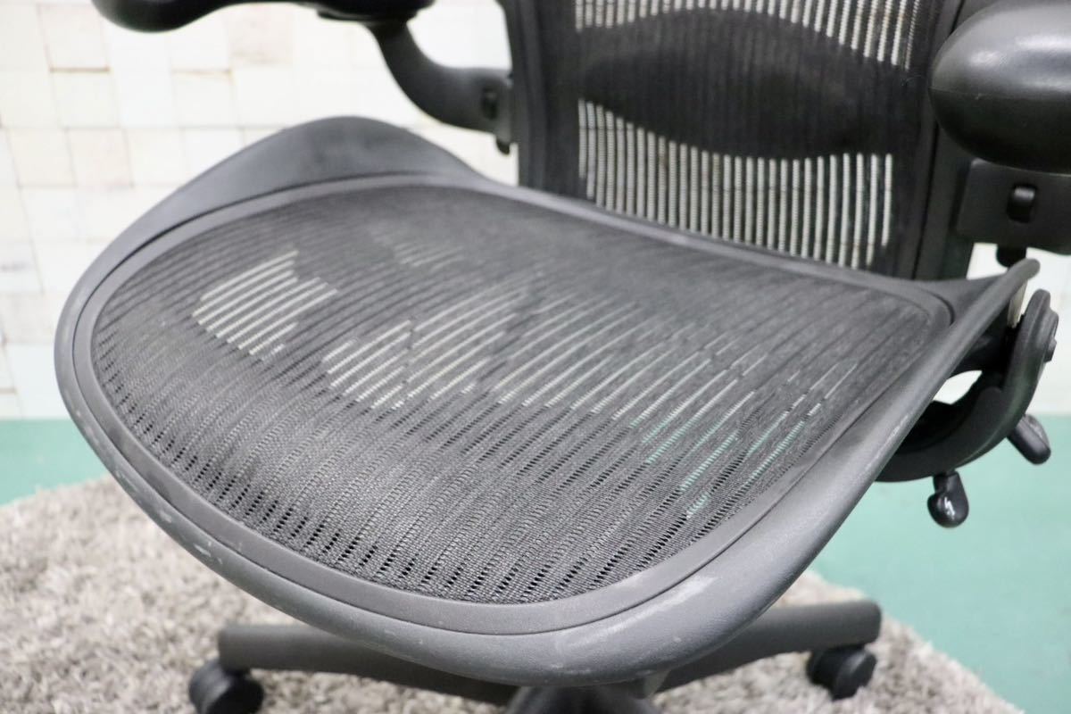 GMFF40○Herman Miller / ハーマンミラー AERON アーロンチェア Bサイズ デスクチェア ワークチェア オフィス 書斎椅子
