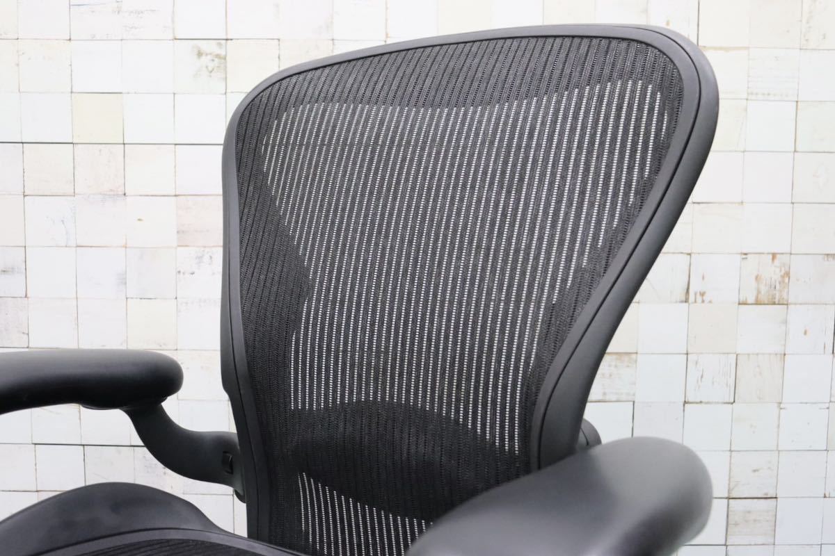 GMFF40○Herman Miller / ハーマンミラー AERON アーロンチェア Bサイズ デスクチェア ワークチェア オフィス 書斎椅子