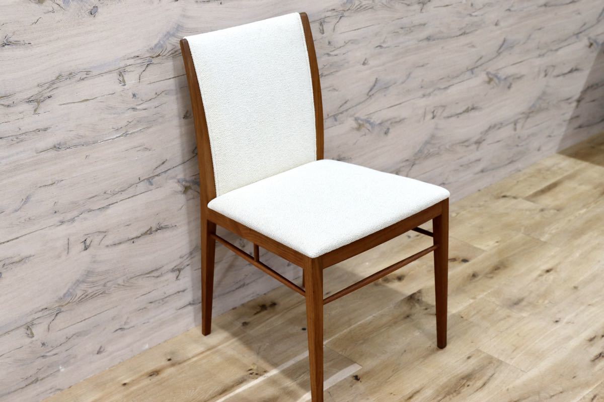 GMFN100○Ritzwell / リッツウェル SCHOLAR スコラー ダイニングチェア 椅子 ウォールナット 北欧スタイル 定価13万 展示品