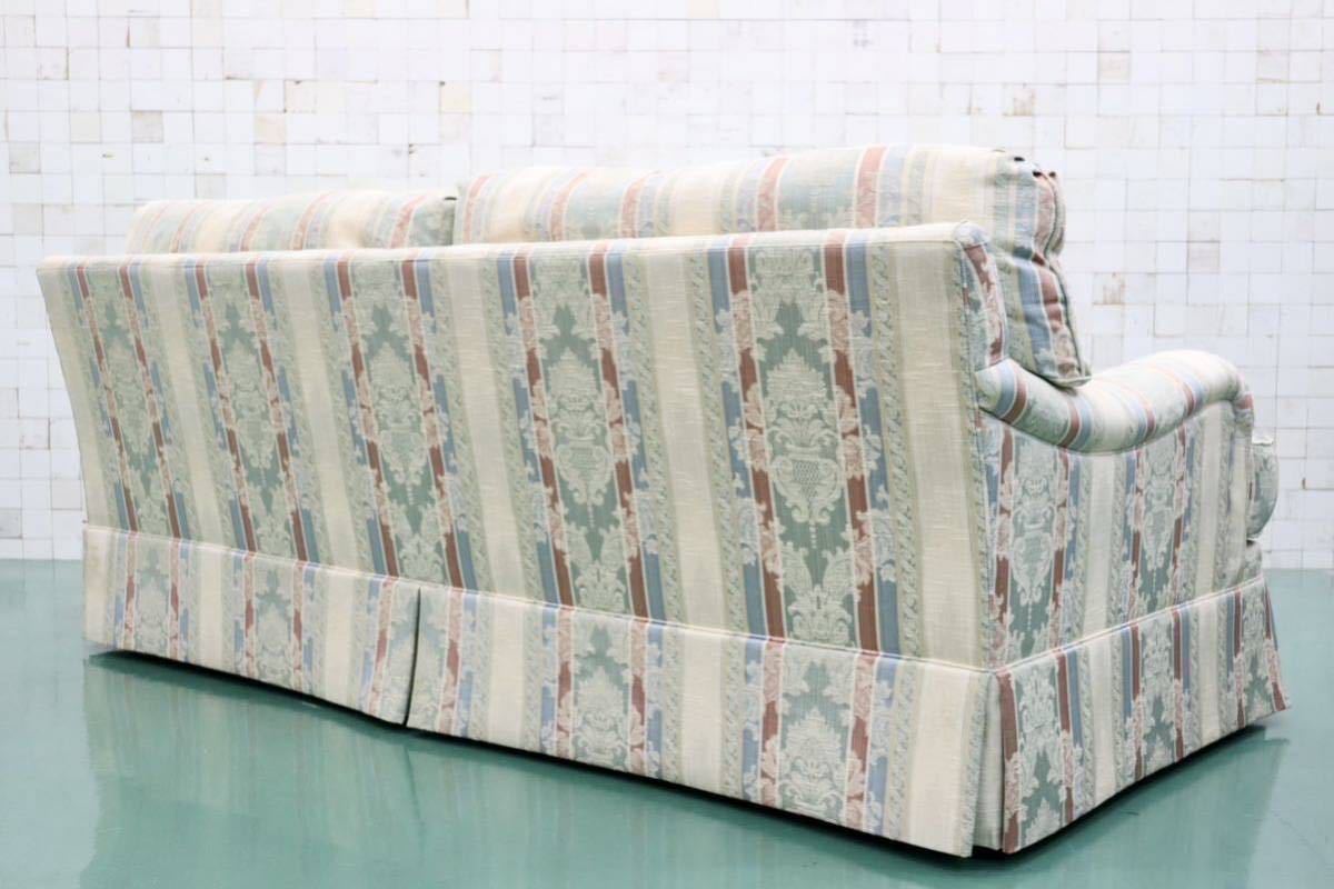 GMFK454○HENREDON / ヘンレドン UPHOLSTERY COLLECTION 3人掛けソファ トリプルソファ IDC大塚家具 ファブリック フェザー US 定価約70万