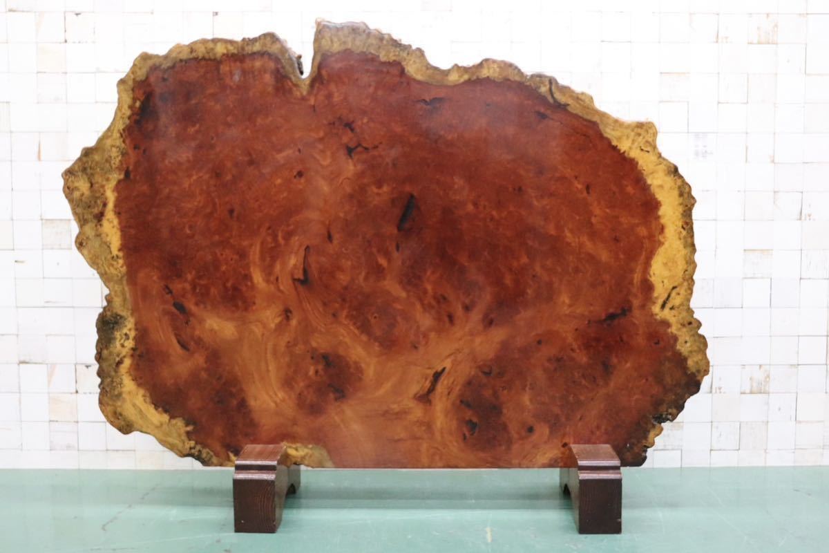 GMFS176○最高級 花梨材 衝立 パーテーション 飾り板 和家具 和モダン 座敷 玄関飾り 瘤 唐木 無垢材 希少