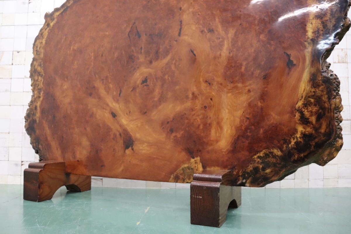 GMFS176○最高級 花梨材 衝立 パーテーション 飾り板 和家具 和モダン 座敷 玄関飾り 瘤 唐木 無垢材 希少