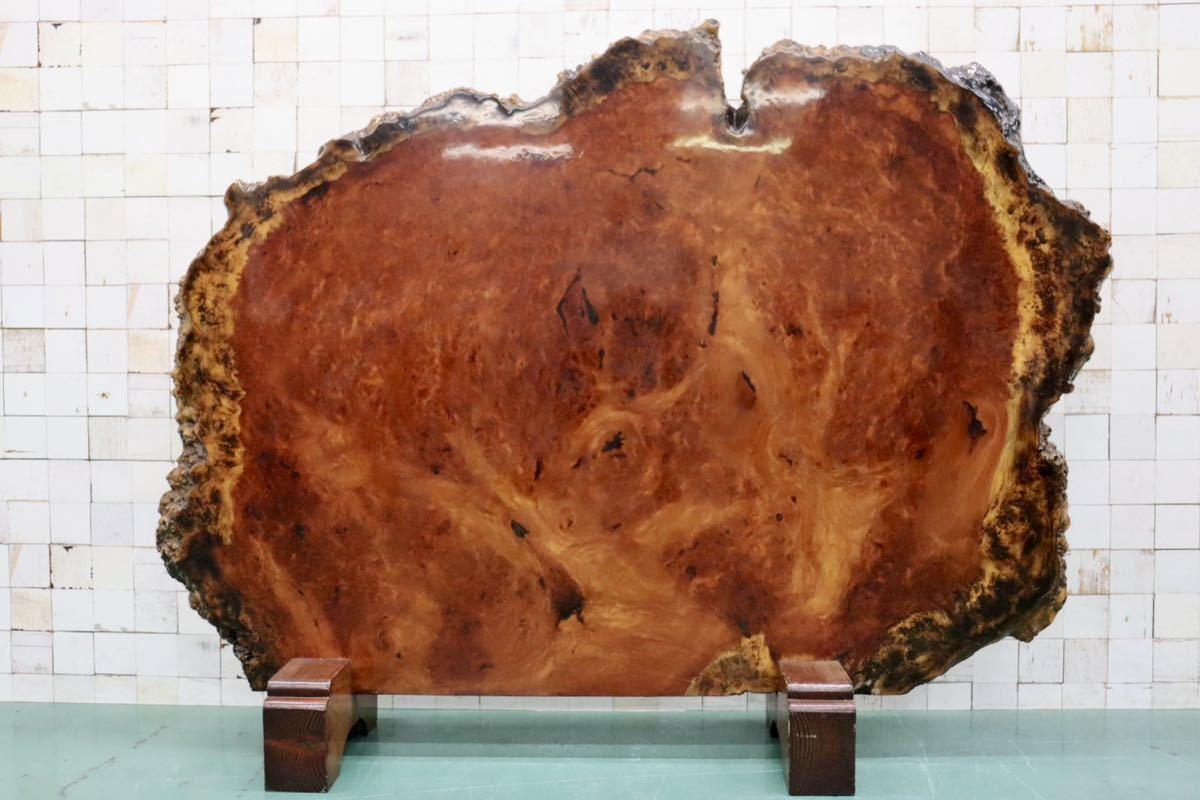 GMFS176○最高級 花梨材 衝立 パーテーション 飾り板 和家具 和モダン 座敷 玄関飾り 瘤 唐木 無垢材 希少