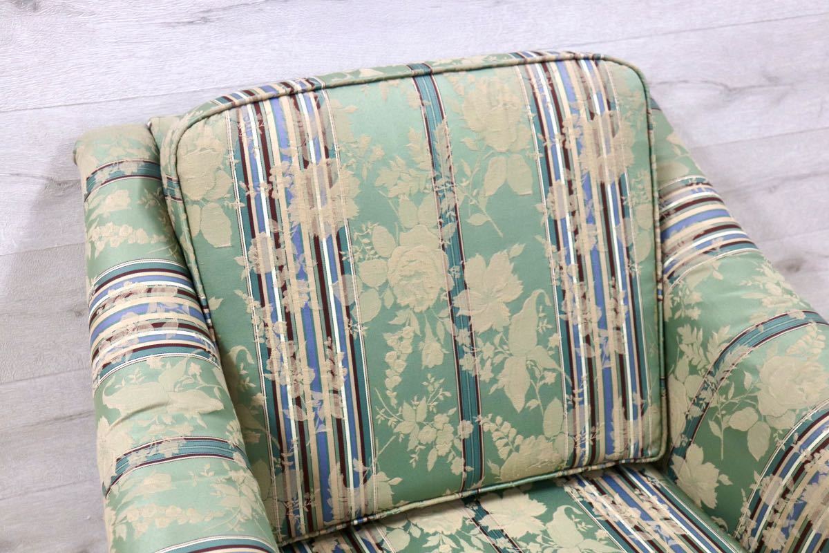 GMFN182○domani / ドマーニ カリモク最高峰 1人掛けソファ シングルソファ アームチェア ラウンジチェア ファブリック 応接 国産家具