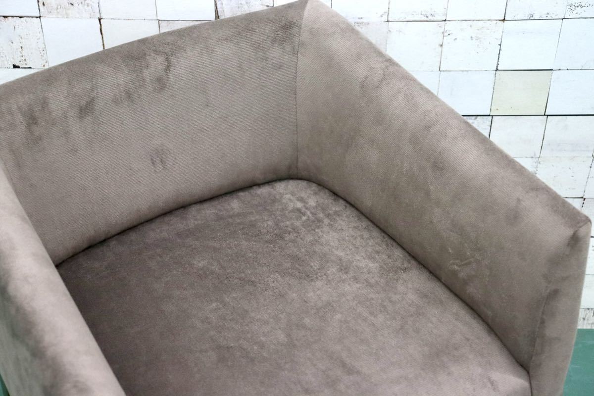 GMEN299○CHERRY FURNITURE / チェリーファニチャー DC-101 レミカルアームチェア ダイニングチェア アームチェア ファブリック 未使用品