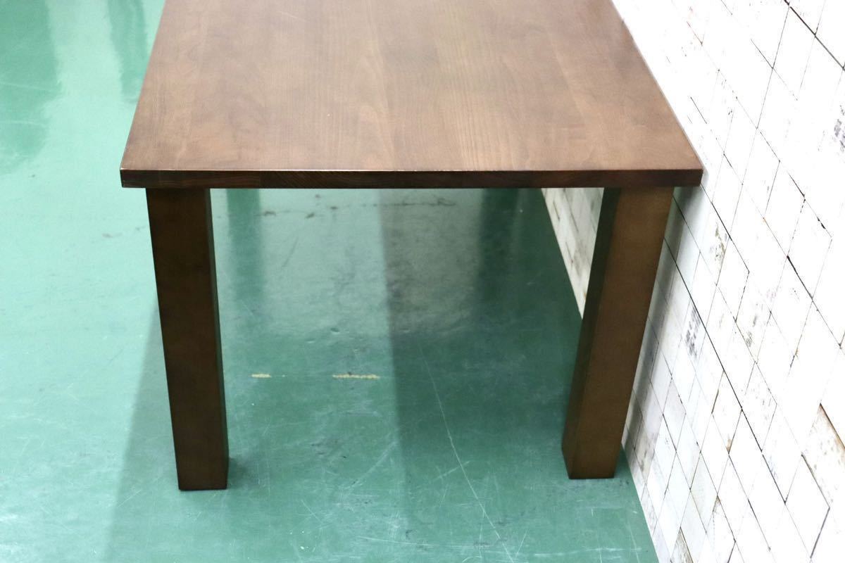 GMFK484○飛騨産業 / HIDA キツツキ 侭 HTS ダイニングテーブル 食卓テーブル 作業台 楢材 無垢 国産家具 定価約30万