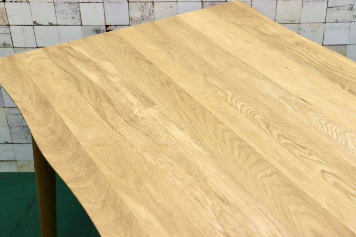 GMFK495○関家具 DT140 木の葉 KONOHA TABLE ダイニングテーブル 食卓テーブル 作業台 ナチュラル 北欧スタイル 大川家具 展示品
