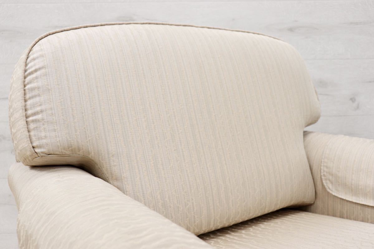 GMFK464○domani / ドマーニ カリモク最高峰 1人掛けソファ シングルソファ アームチェア ラウンジチェア ファブリック 応接 国産家具