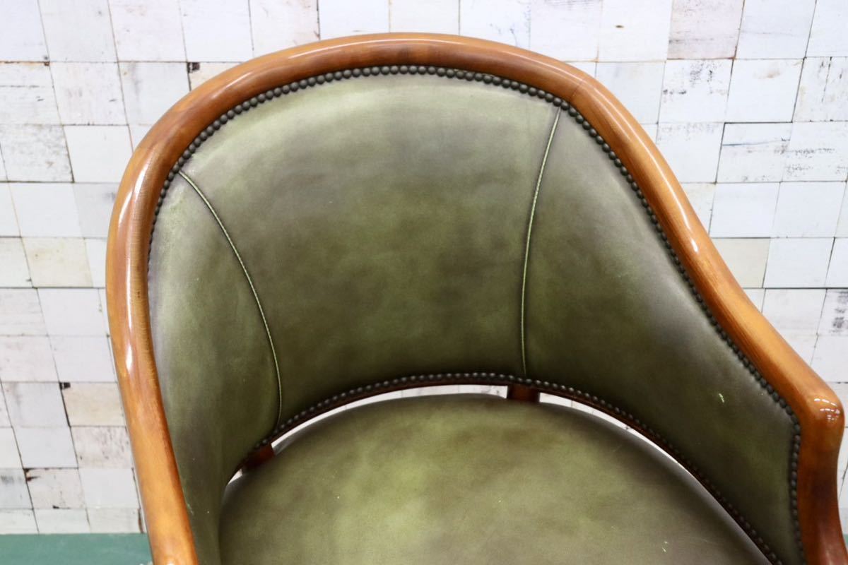 GMFS99○VARO,S.A. VALENTI / バロッサ バレンティ ダイニングチェア アームチェア 本革 鋲打 スペイン クラシック IDC大塚家具