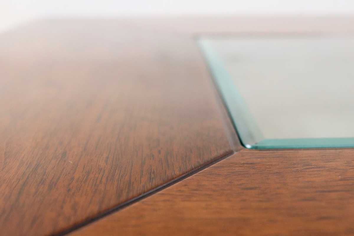 GMFK304○モリシゲ / MORISHIGE IDC大塚家具 グラハム センターテーブル リビングテーブル ガラストップ 定価約19万 展示品