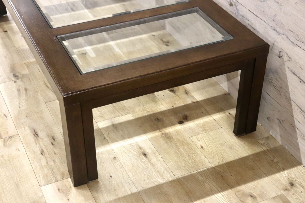 GMFN200A○domani / ドマーニ Morganton モーガントン センターテーブル リビングテーブル ガラステーブル カリモク最高峰