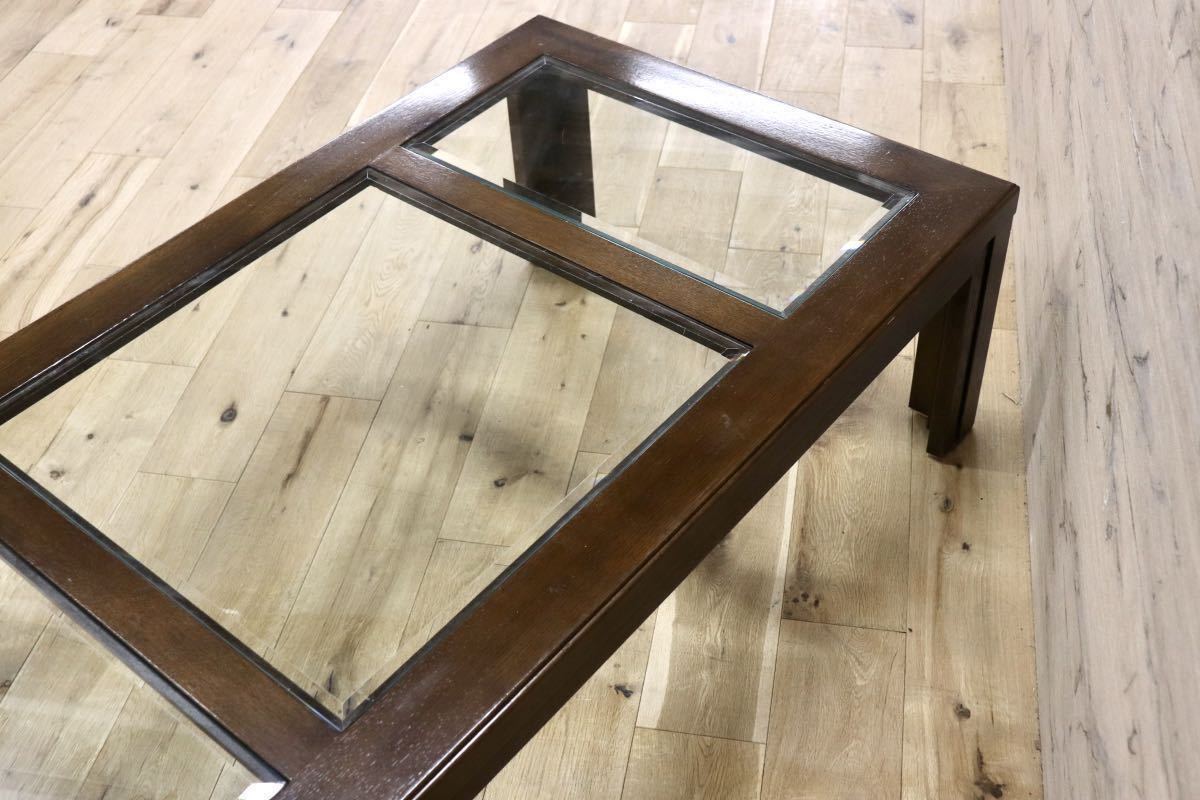 GMFN200A○domani / ドマーニ Morganton モーガントン センターテーブル リビングテーブル ガラステーブル カリモク最高峰