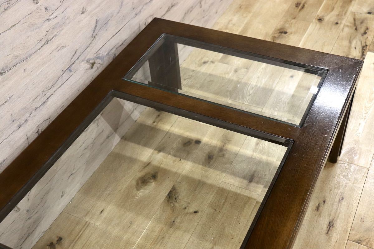 GMFN200A○domani / ドマーニ Morganton モーガントン センターテーブル リビングテーブル ガラステーブル カリモク最高峰