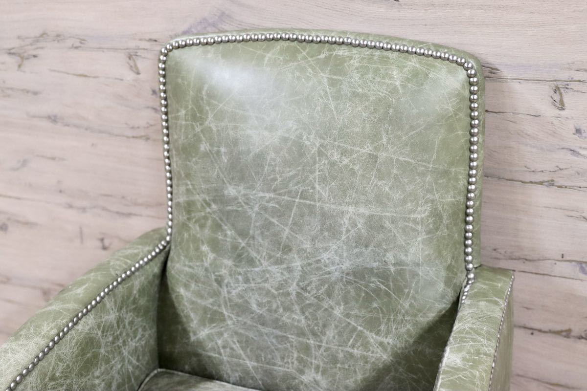 GMFF66○TIMOTHY OULTON by HALO /ハロ アスプルンド 1人掛けソファ シングルソファ ラウンジチェア 希少 クラシック 本革 椅子 展示品