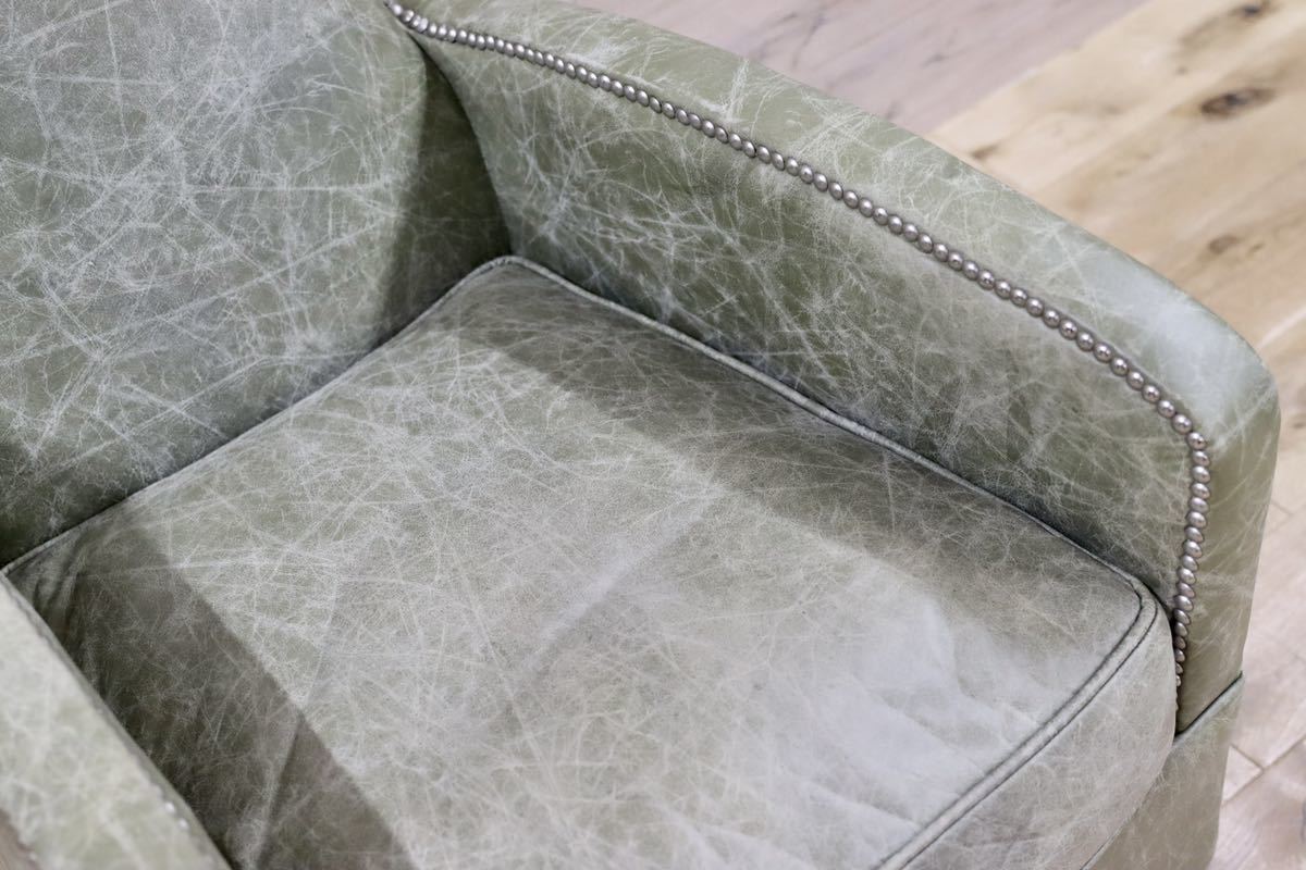 GMFF66○TIMOTHY OULTON by HALO /ハロ アスプルンド 1人掛けソファ シングルソファ ラウンジチェア 希少 クラシック 本革 椅子 展示品