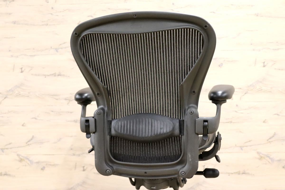 GMFF56○Herman Miller / ハーマンミラー アーロンチェア AERON Bサイズ デスクチェア オフィスチェア 書斎椅子 美品