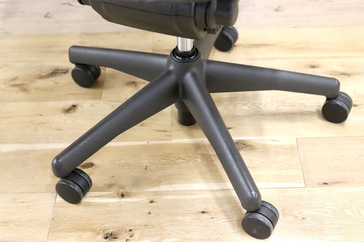 GMFF56○Herman Miller / ハーマンミラー アーロンチェア AERON Bサイズ デスクチェア オフィスチェア 書斎椅子 美品