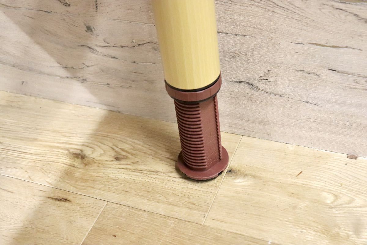 GMFH228○パブリック T25MN 昇降アジャスター付き 抗菌テーブル 塩ビソフトエッジ 介護テーブル テーブル ナチュラル 定価約8.6万