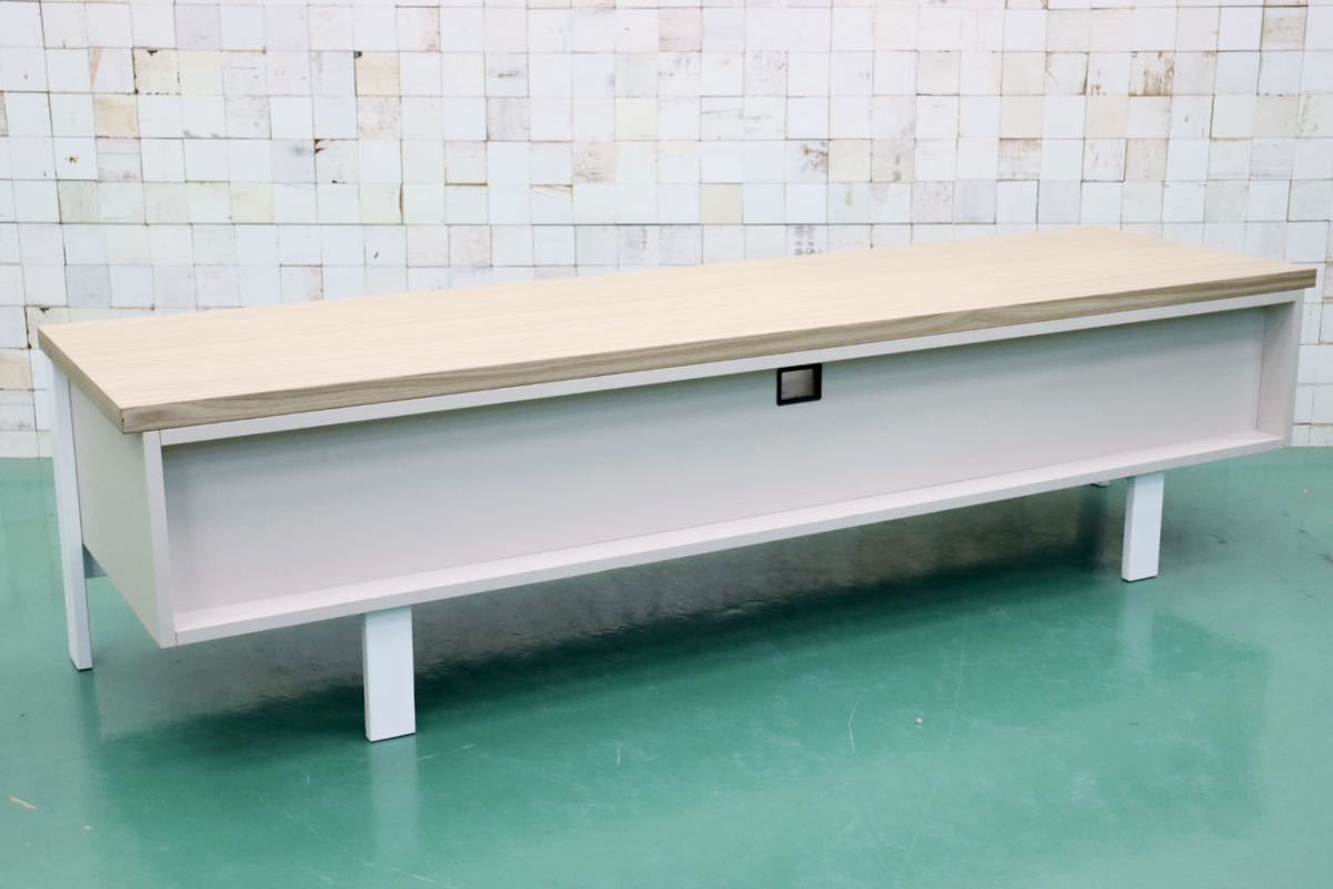 GMFT362○Calligaris / カリガリス FACTORY ファクトリー TVボード AVボード 金属フレーム ナチュラル モダン イタリア製 定価約22万