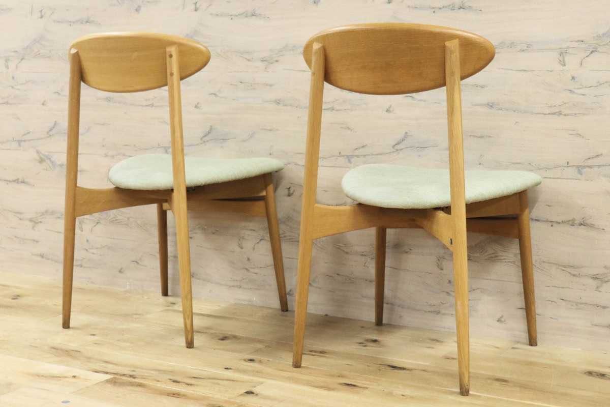 GMFH248Q○飛騨産業 / HIDA キツツキ SD220N アームレスチェア ダイニングチェア 食卓椅子 椅子 ホワイトオーク材 チェア 2脚セット