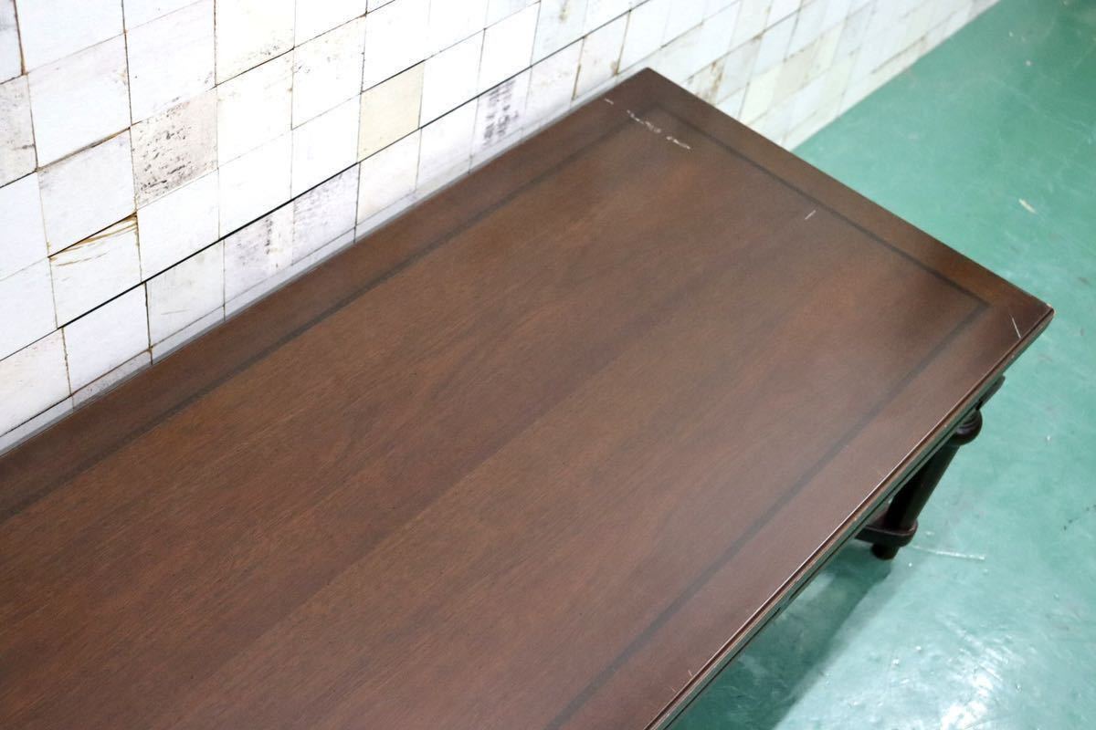 GMFT342○domani / ドマーニ PROCEED プロシード カリモク最高峰 センターテーブル ローテーブル リビングテーブル 応接 希少 国産家具