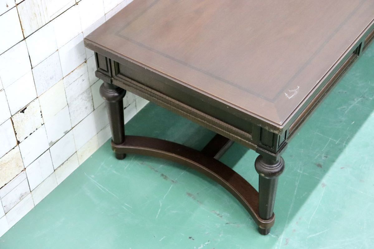 GMFT342○domani / ドマーニ PROCEED プロシード カリモク最高峰 センターテーブル ローテーブル リビングテーブル 応接 希少 国産家具